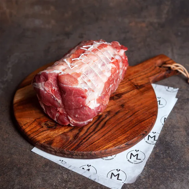 Maison Lascours Rôti Échine de Porc 800g bardé
