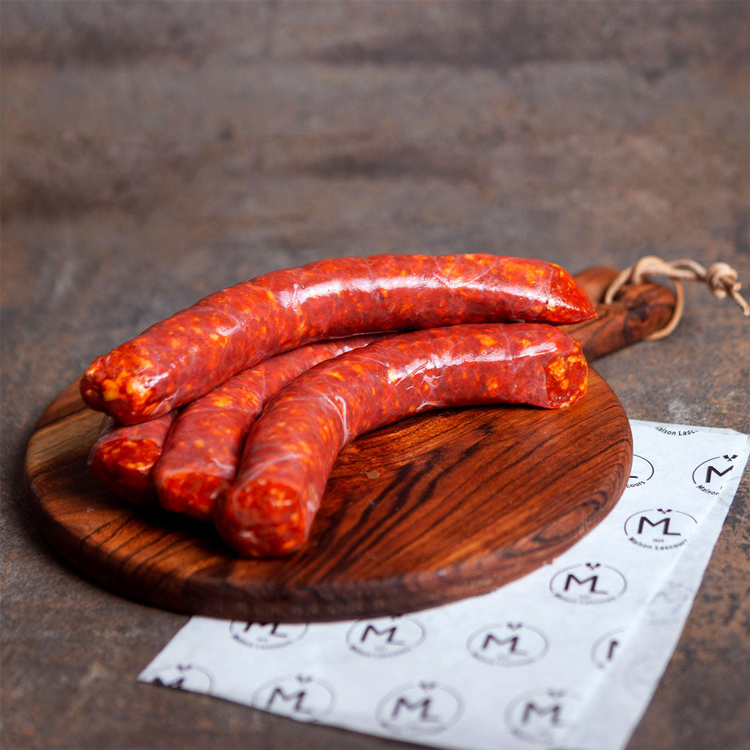 Maison Lascours Chorizo à Griller saucisse 4 x 125g épicée