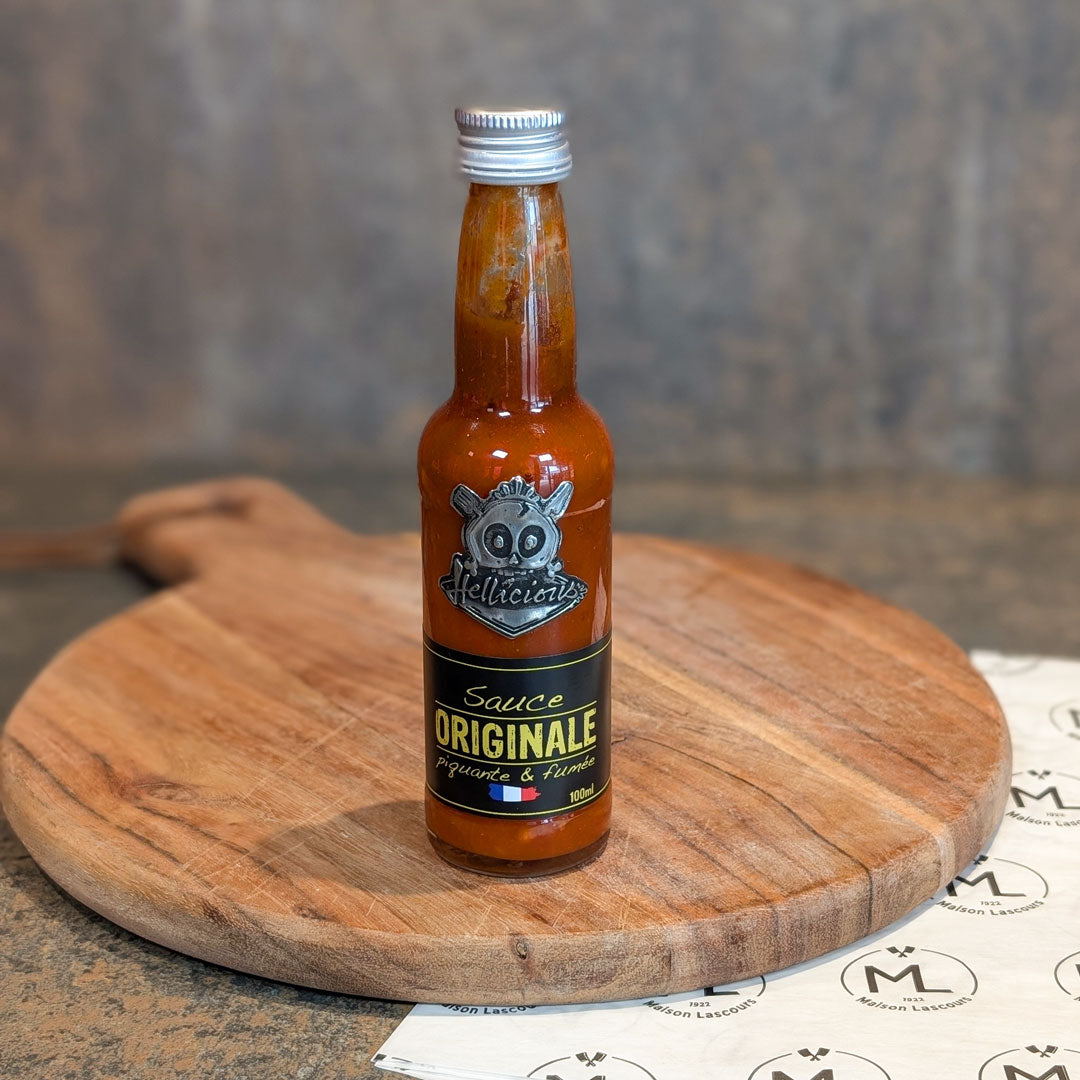 Hellicious Sauce Originale Piquante Fumée 100 ml