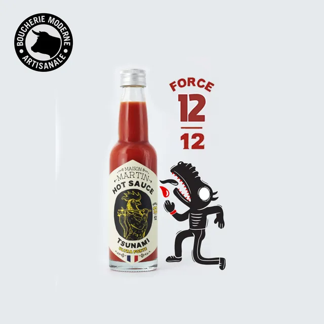 Boucherie Moderne ÉPICERIE Sauce Martin Tsunami sauce 350g 12/12