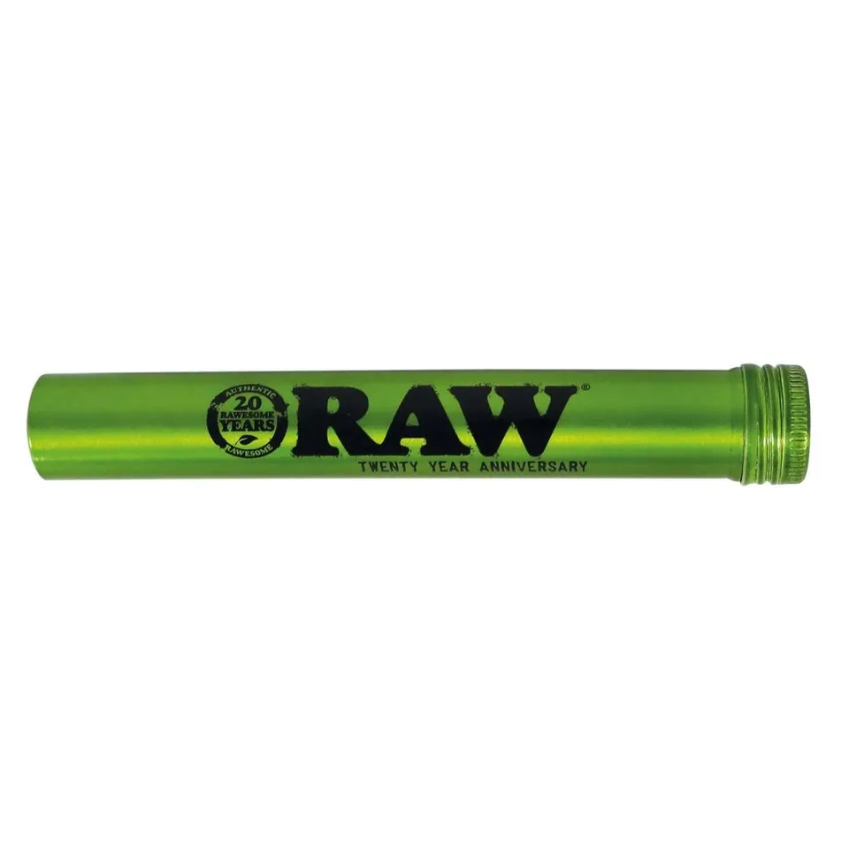 RAW Tube Aluminium Emerald étui 15x116 mm métal