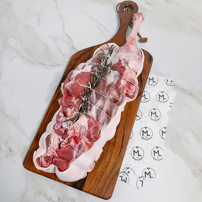 Maison Lascours Agneau Gigot Prés Salés Os Coulé 2,5 kg