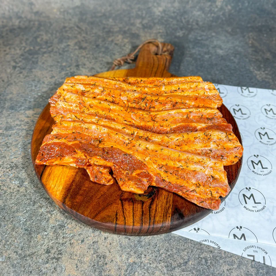 Maison Lascours Porc Poitrine Tranchée Provençale 550g