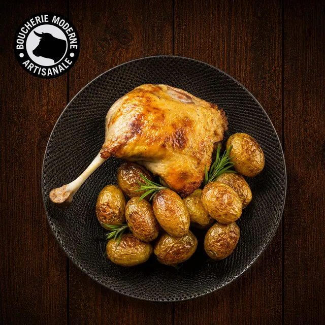 Boucherie Moderne Traiteur Cuisse de canard confite plat 500g