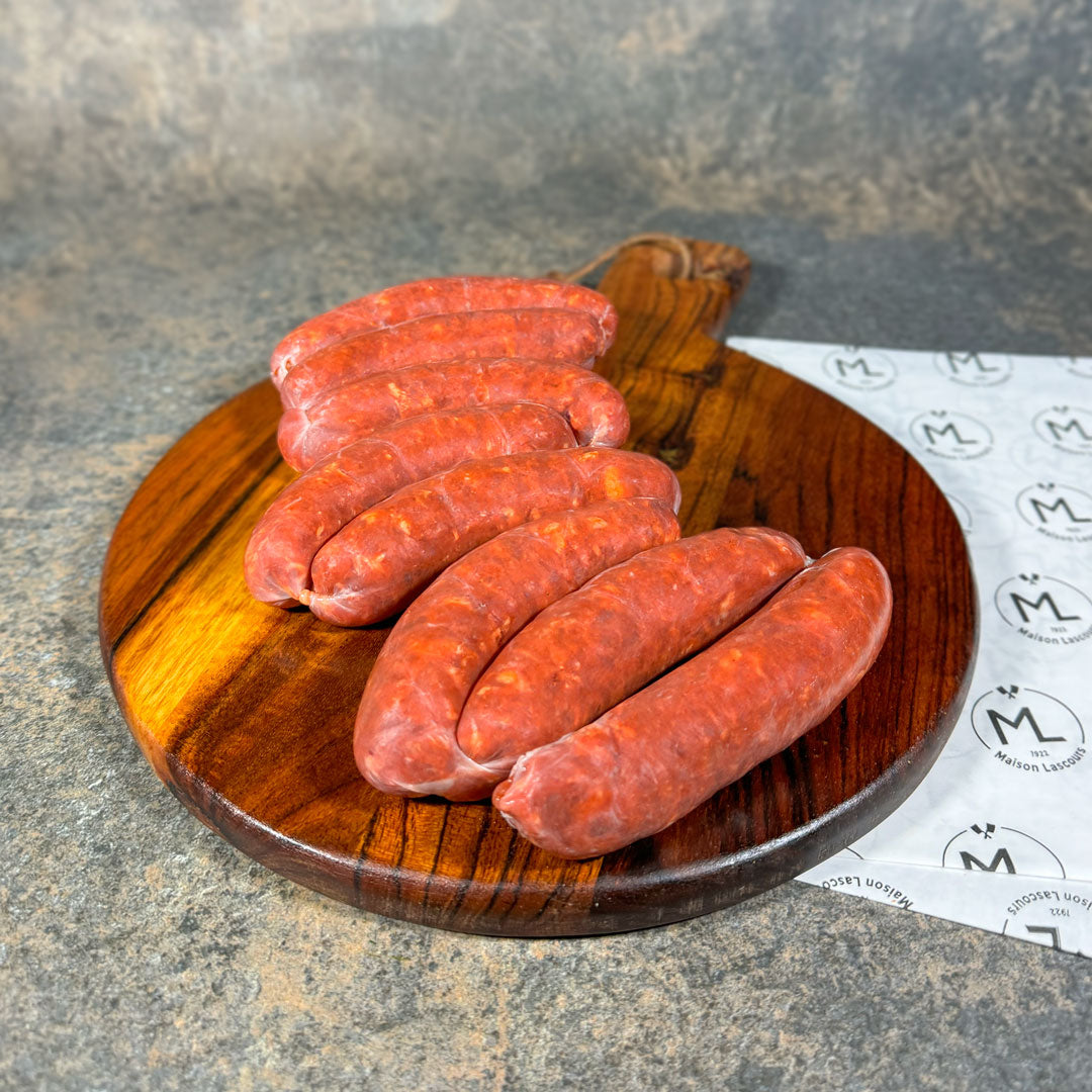 Maison Lascours Découvertes colis saucisses barbecue 5 x 4