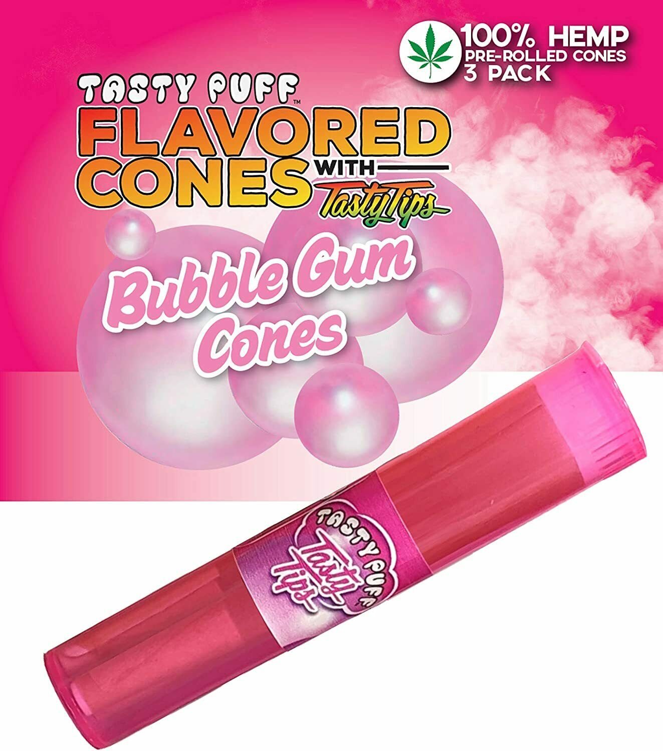 TASTYPUFF cônes pré-roulés aromatisés x3