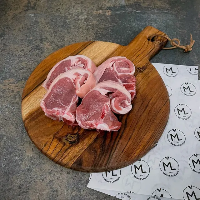 Maison Lascours Agneau Côte d'Agneau Filet viande 4x100g tendre