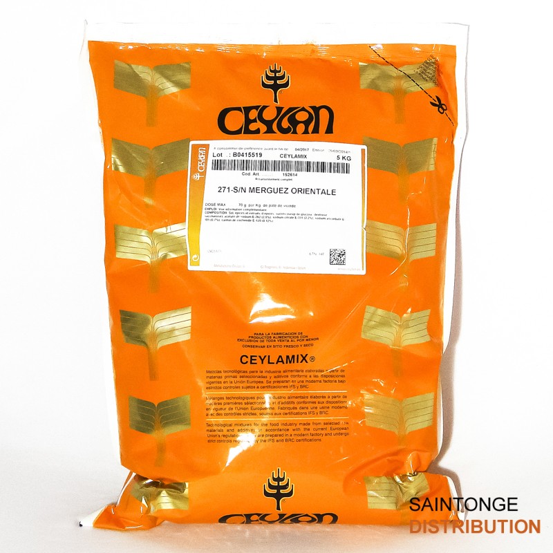 Saintonge Assaisonnement Merguez Orientale 271 5kg