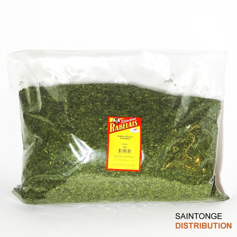 Saintonge Persil flocon déshydraté 1kg aromate vert