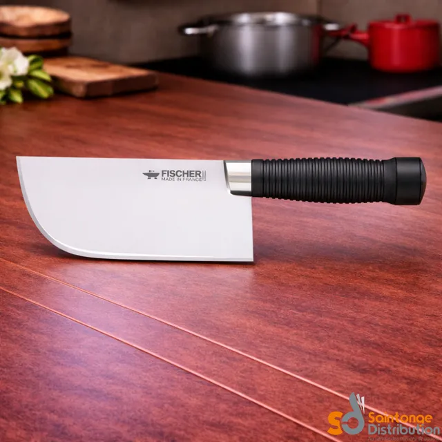 Feuille inox renforcée 24 dos plat couperet 750 g