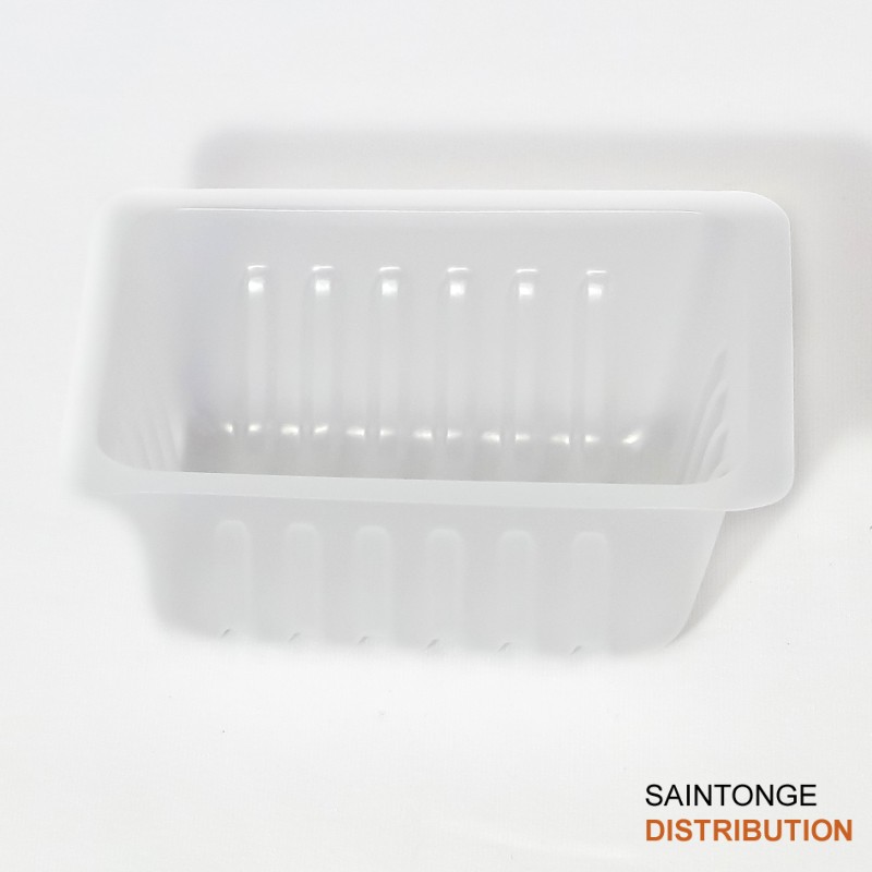 Emballages Barquette translucide 250cc 111x87x42mm PS