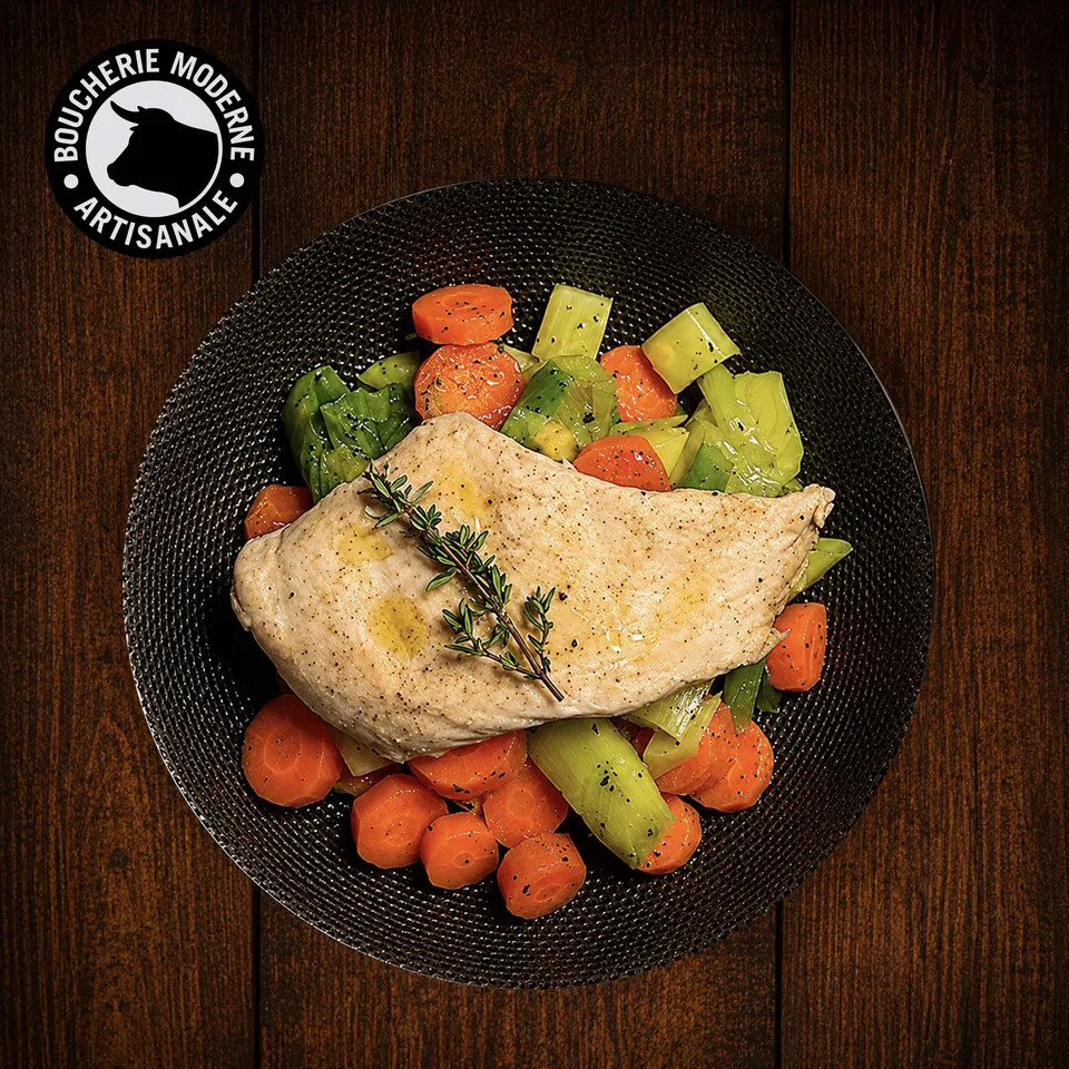 Boucherie Moderne TRAITEUR Filet de poulet & Légumes plat 430g
