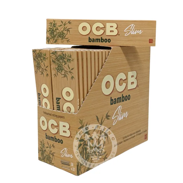 OCB Bamboo feuilles à rouler king slim 110mm ultra fines