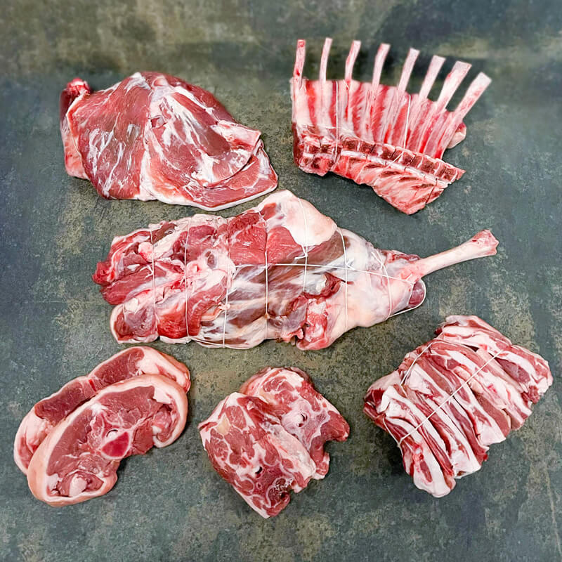 Maison Lascours Agneau Demi Agneau d'Occitanie viande 7,5 kg