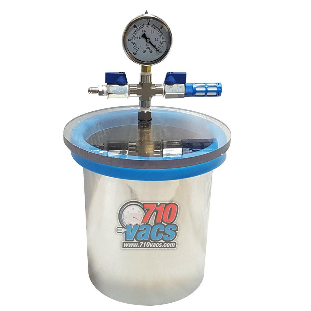 710Vacs KLEAR VAC chambre à vide acier 5L