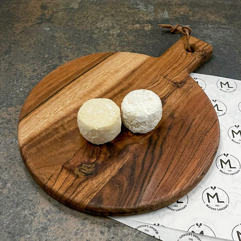 Maison Lascours Fromages 2 Crottins de Chavignol fromage chèvre 2x60g
