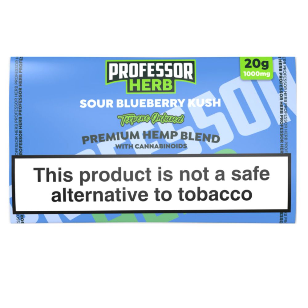 Professor Herb Sour Blueberry Kush fleur CBD 20g myrtille
