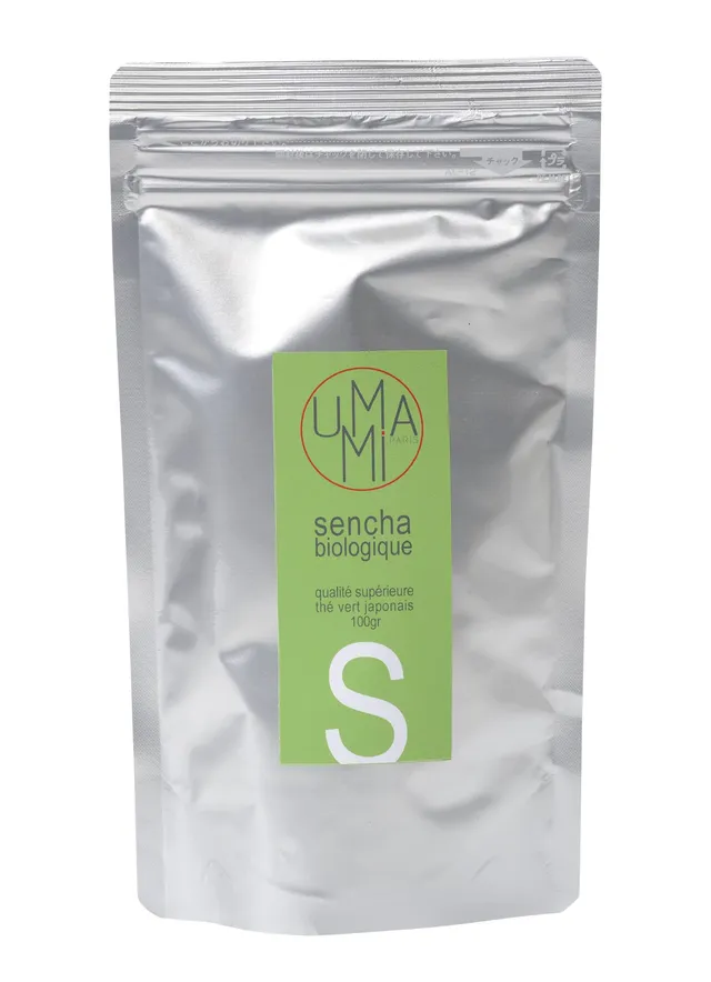 Umami Paris Sencha supérieur thé vert bio 100g vitamines