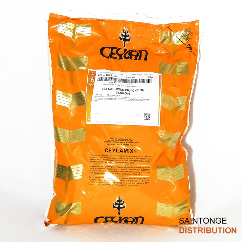 Saintonge Terroir 468 assaisonnement saucisse fraîche 5 kg