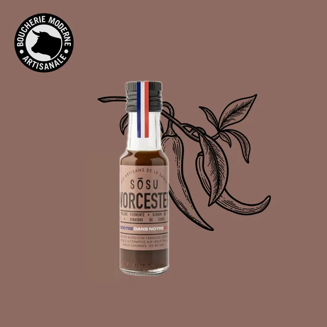 Boucherie Moderne ÉPICERIE Sosù Worcester 165g