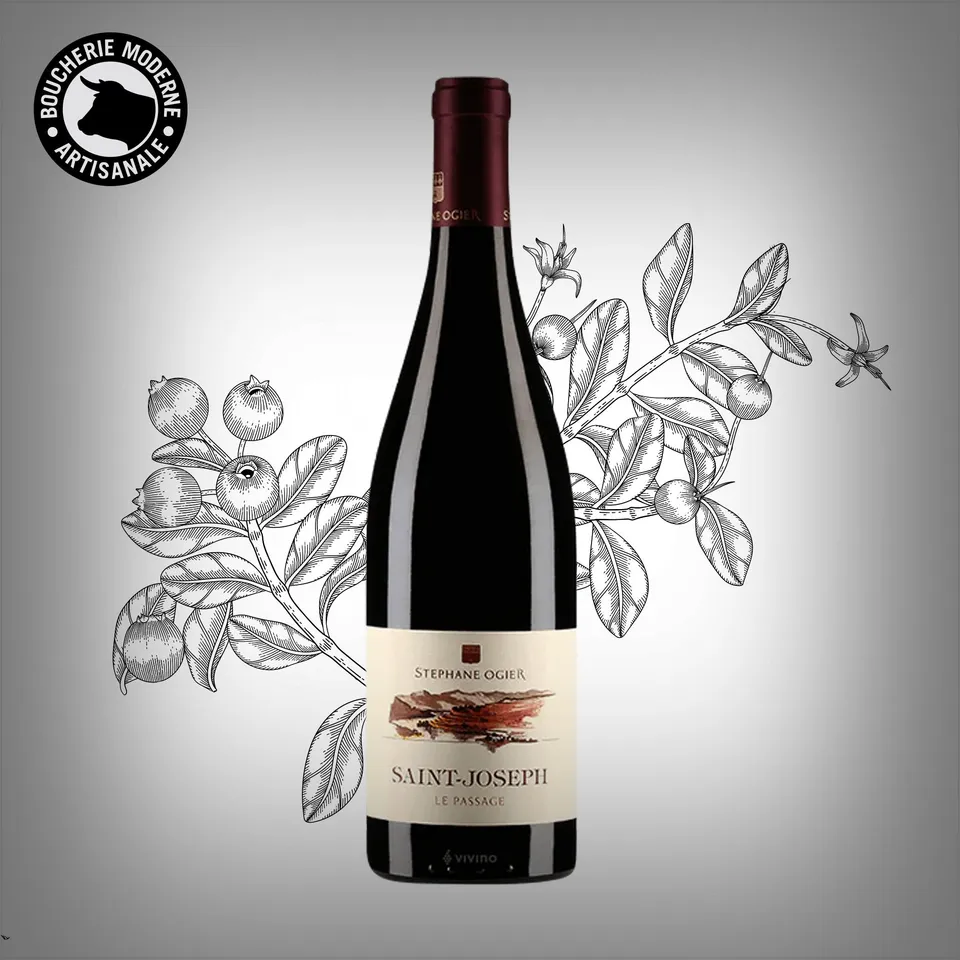 Boucherie Moderne VIN Saint-Joseph Le Passage 75cl rouge