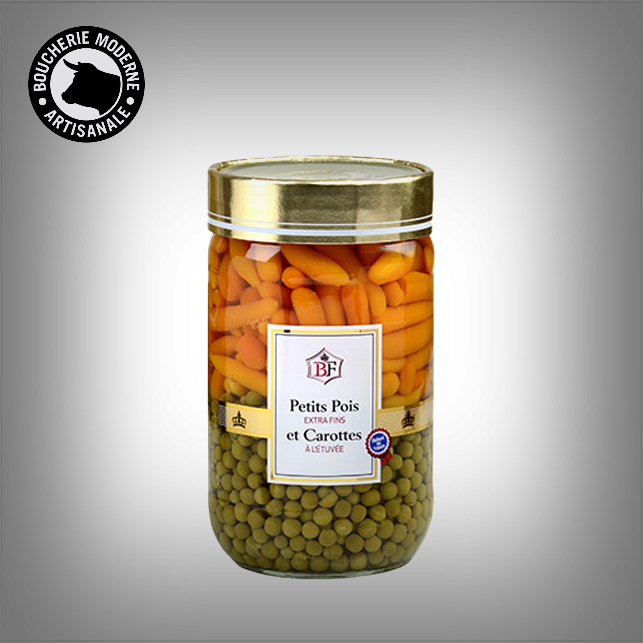 Boucherie Moderne ÉPICERIE Petits pois carottes grand conserve 660g
