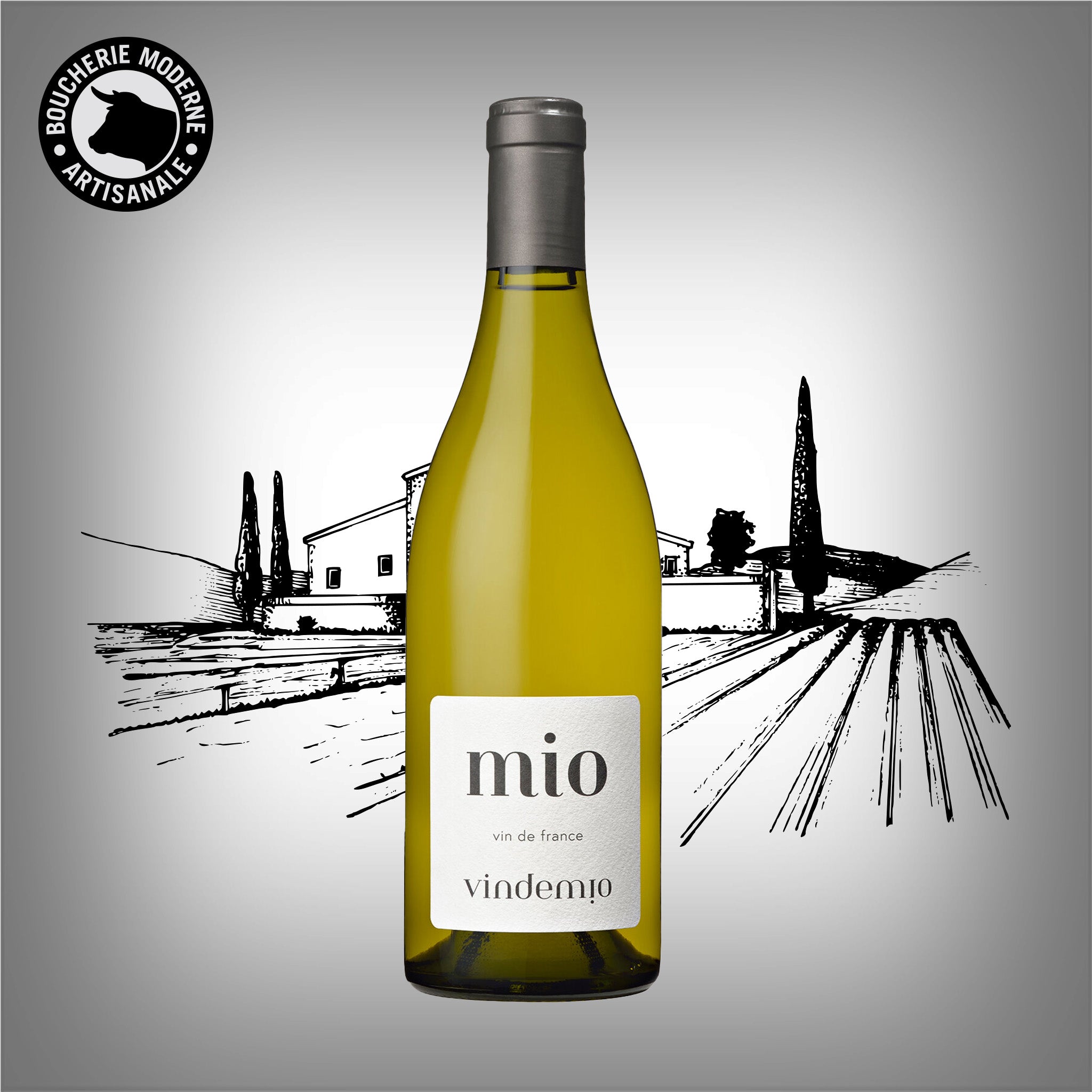 Boucherie Moderne MIO vin blanc 75cl fruits blancs