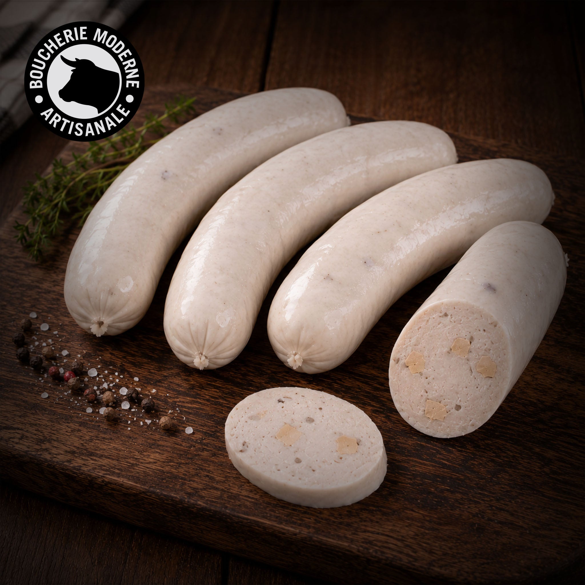 Boucherie Moderne Charcut’ boudin blanc foie gras 170g
