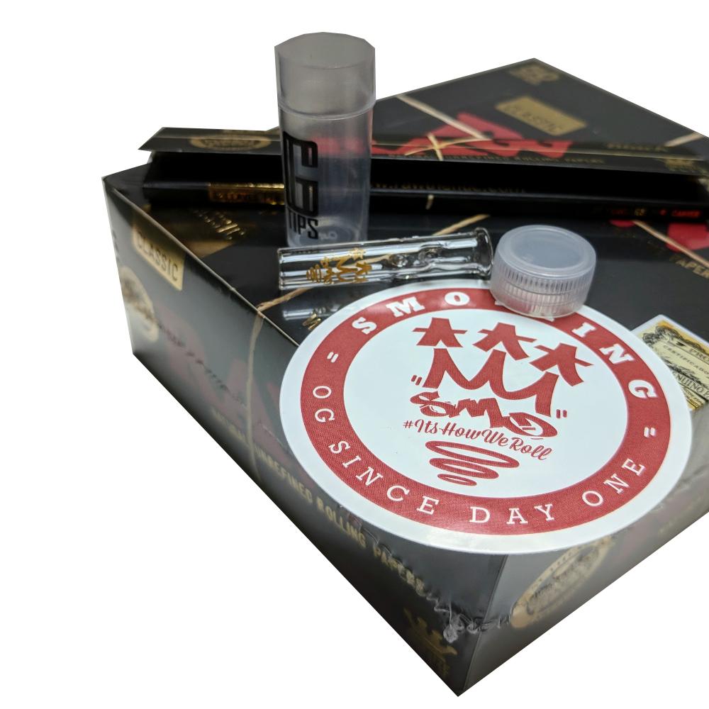 RAW Black King Size Slim feuilles à rouler 110 mm coffret 50