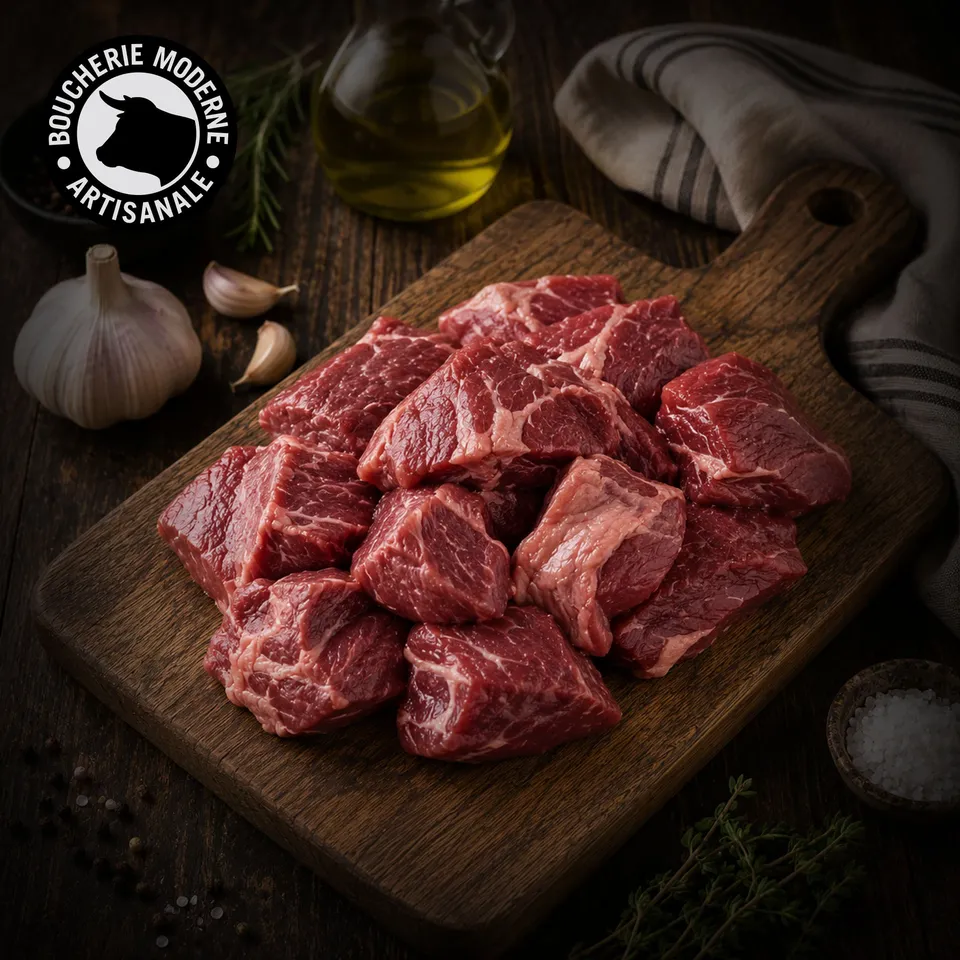 Boucherie Moderne BŒUF Joue de bœuf viande 1kg mijotage