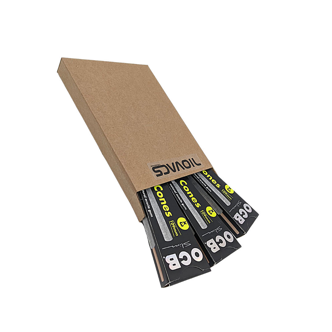 OCB Premium Black cônes pré-roulés king size slim x3