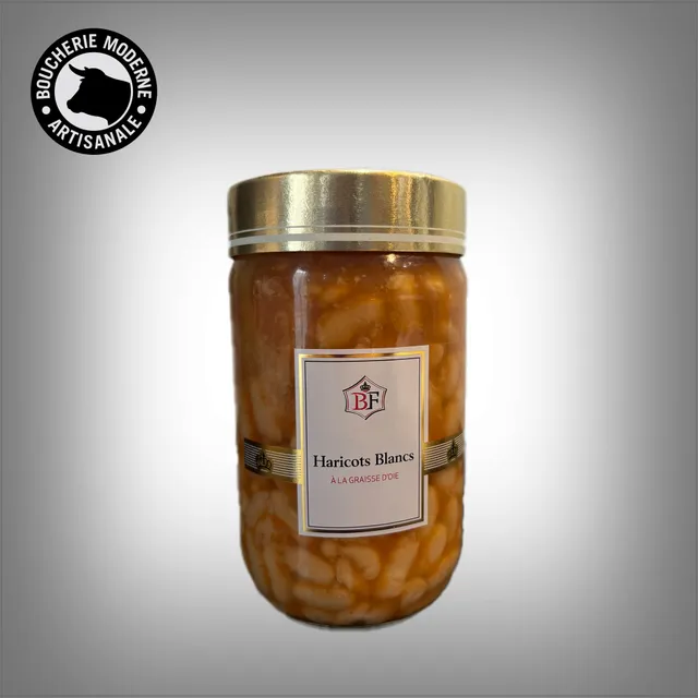 Boucherie Moderne Épicerie Haricots graisse d’oie 660g fondants