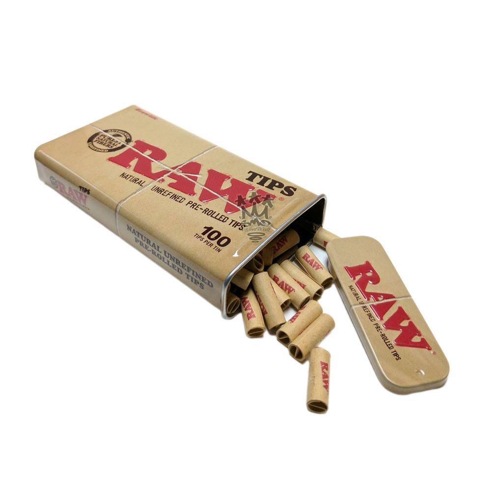 Smo King Filter Tips boite métal 100 filtres carton pré-roulés