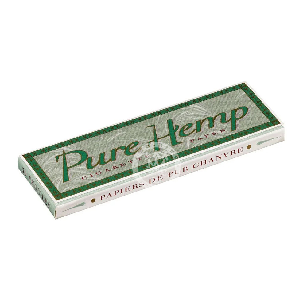 Pure Hemp Single Wide feuilles à rouler chanvre 50 feuilles