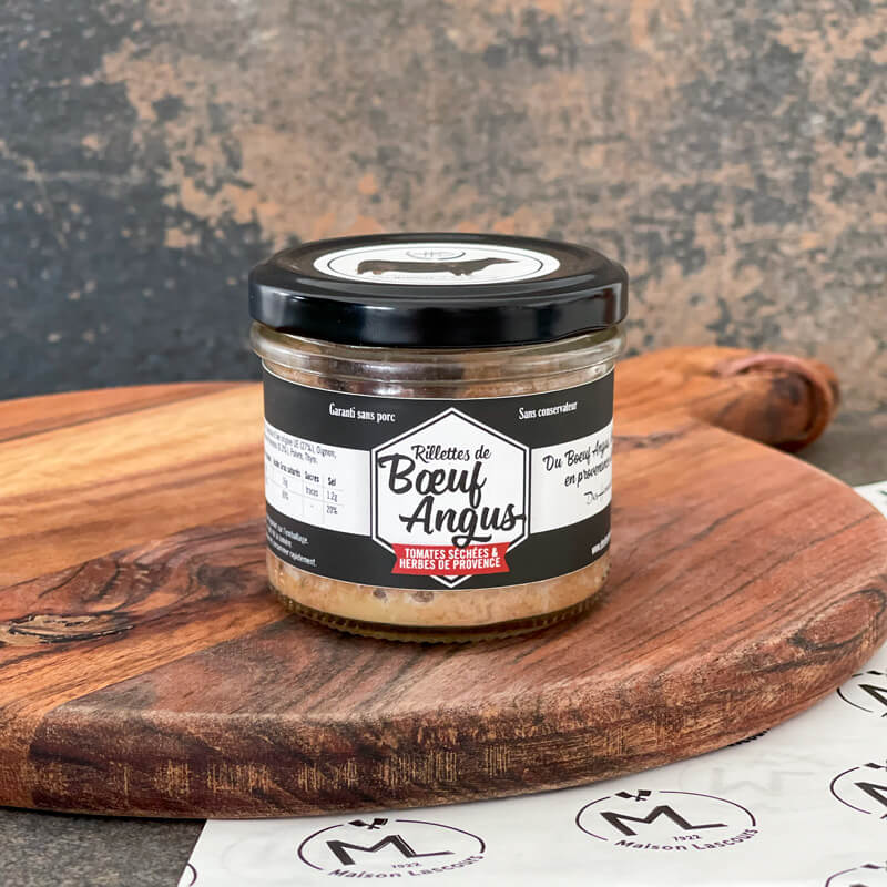 Maison Lascours Rillettes Bœuf Angus Tomates 90g