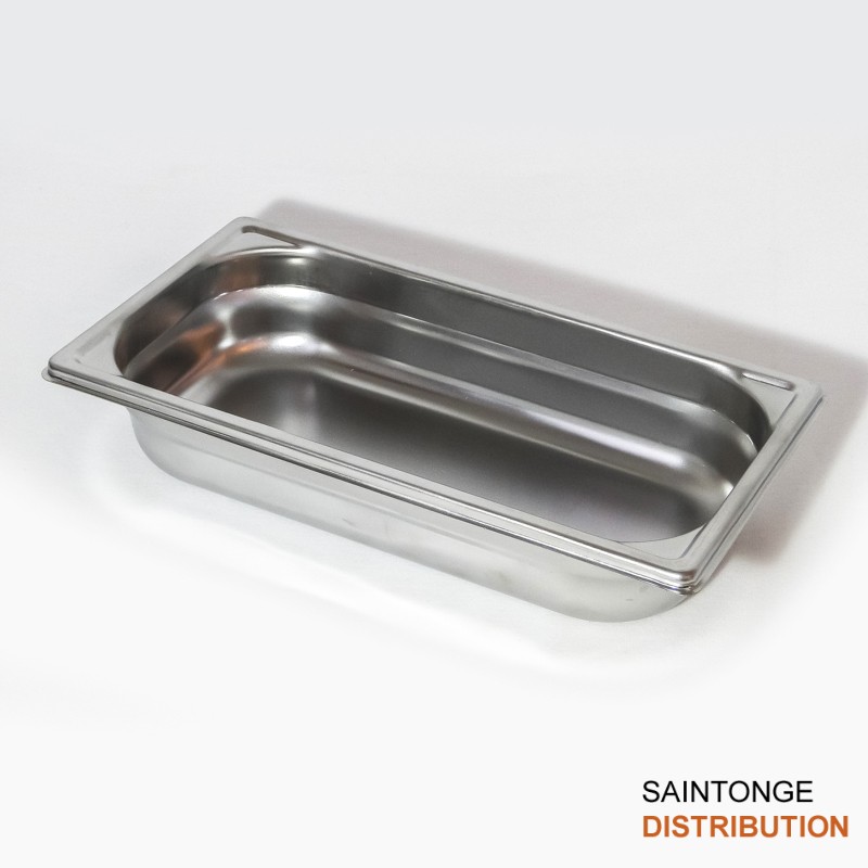 Saintonge Distribution Matériel Bac gastro GN1/3 inox 176x325x65 mm 2,5 L