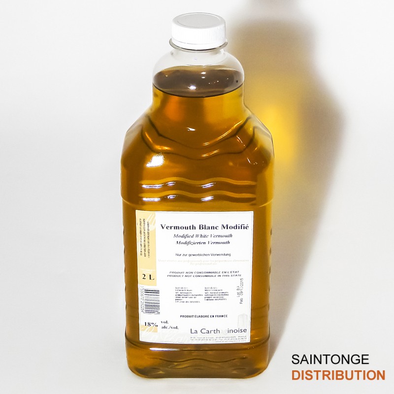 Saintonge Vermouth blanc modifié 18% bidon 2 litres