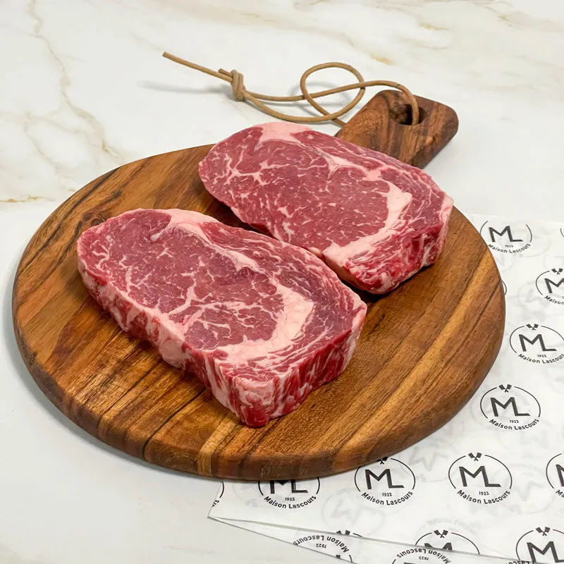 Maison Lascours Bœuf d'Exception Noix d'Entrecôte Argentin viande 2x250g