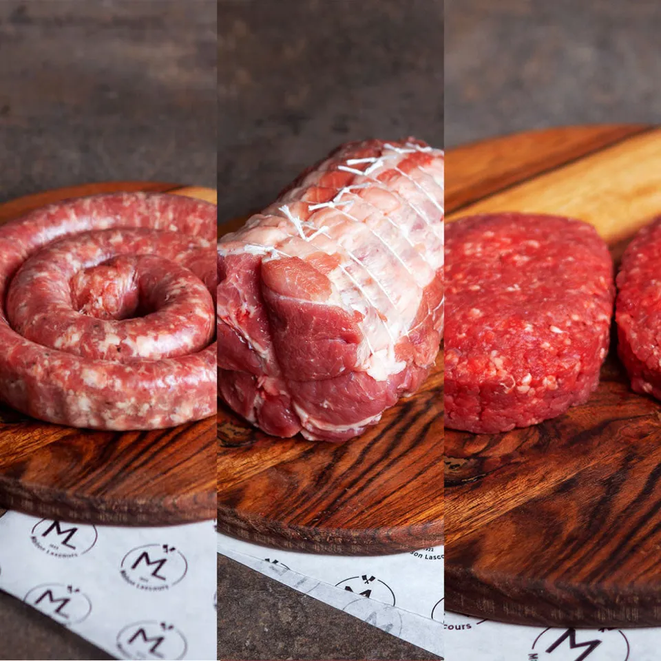 Maison Lascours Colis du Boucher Essentiel colis viande 3,3 kg