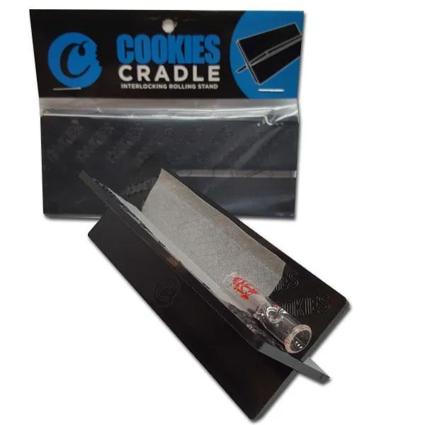 Cookies SF Cradle noir + G-Tip support à rouler embout verre
