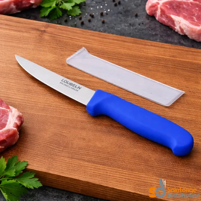 Saintonge Matériel Couteau à désosser Loubeln 14cm bleu