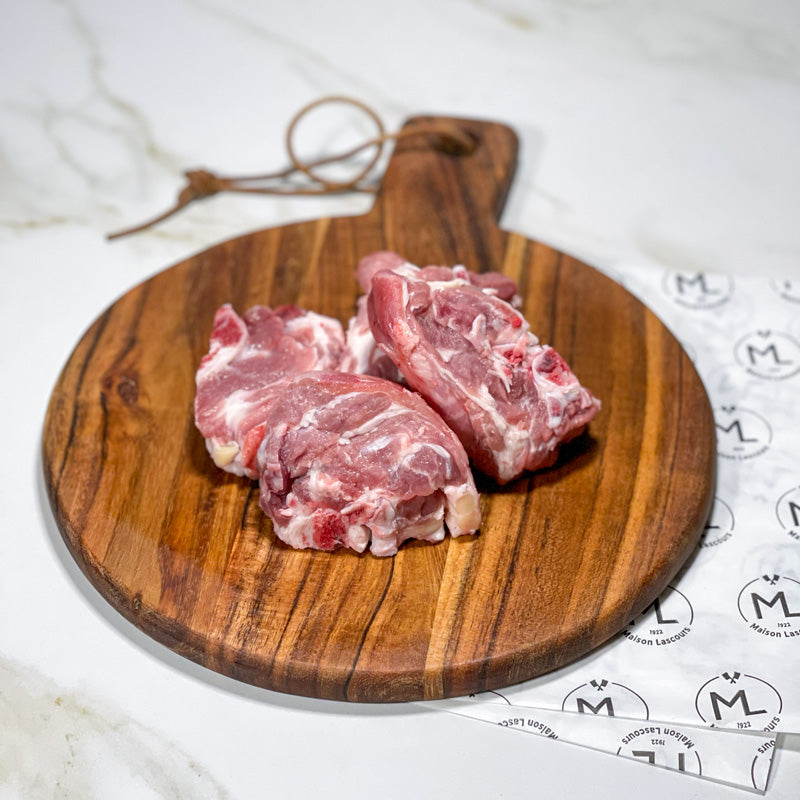Maison Lascours Collier Agneau Prés Salés 2x200g mijoté