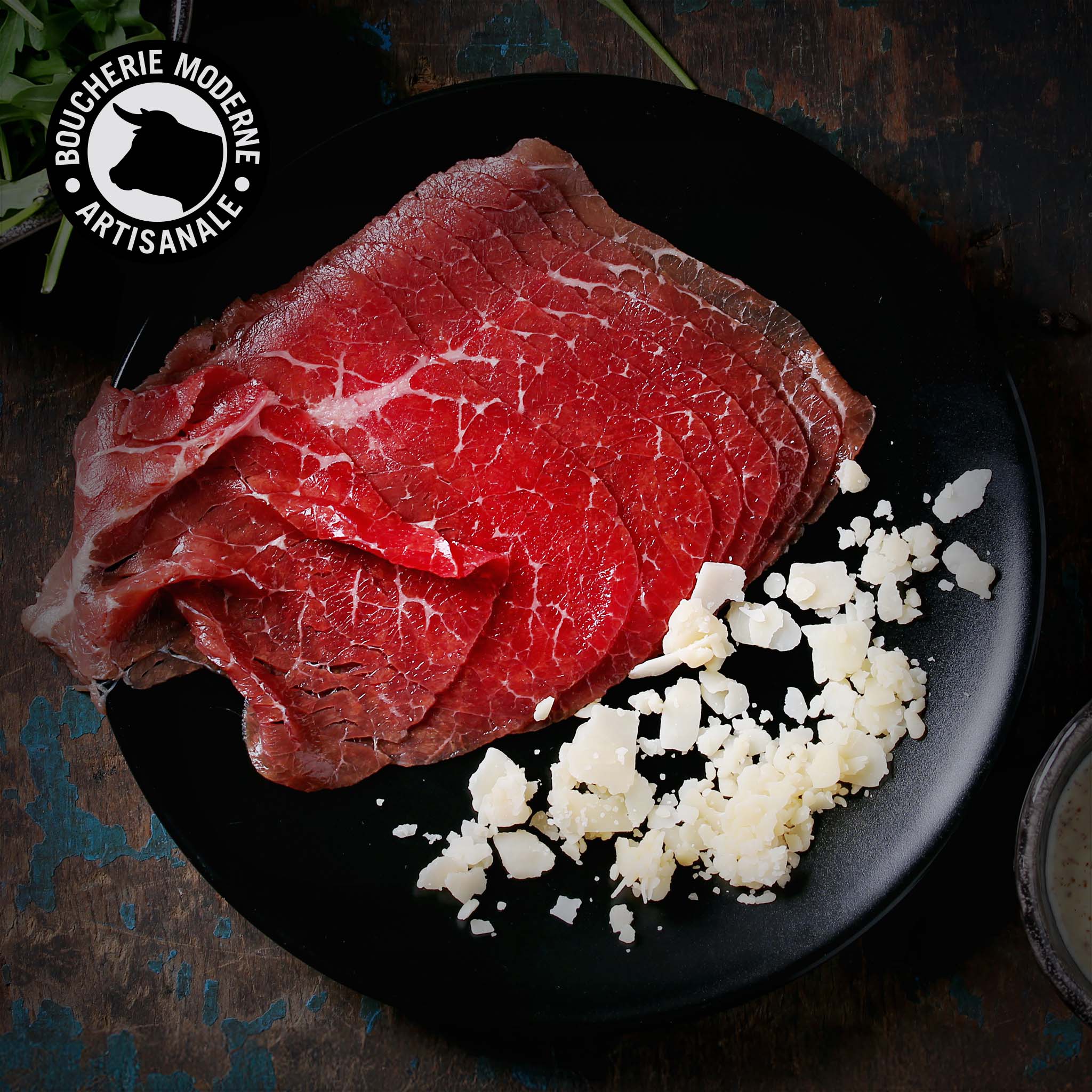 Boucherie Moderne BOEUF Carpaccio boeuf 180g tranché fin