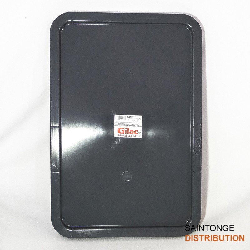 Gilac couvercle gris 600x400 bac 25-35-55 L PEHD
