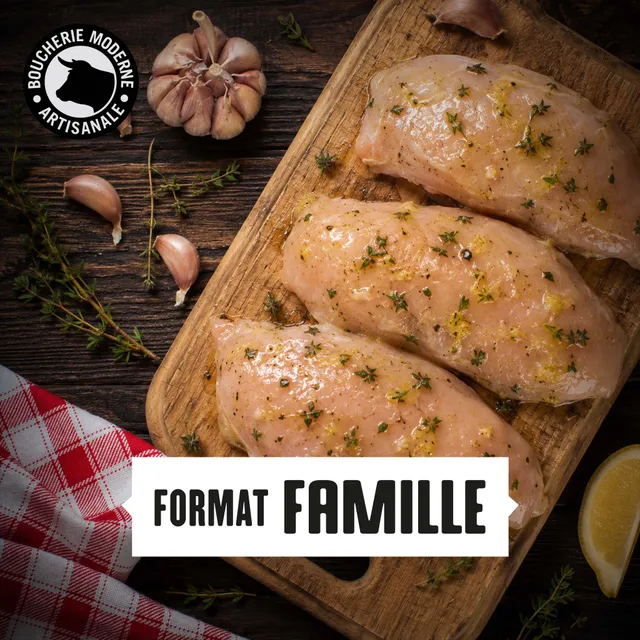 Boucherie Moderne VOLAILLE filets poulet thym citron 2kg