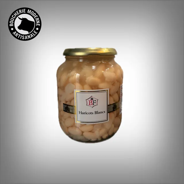 Boucherie Moderne Épicerie Haricots blancs grand 660g fondant