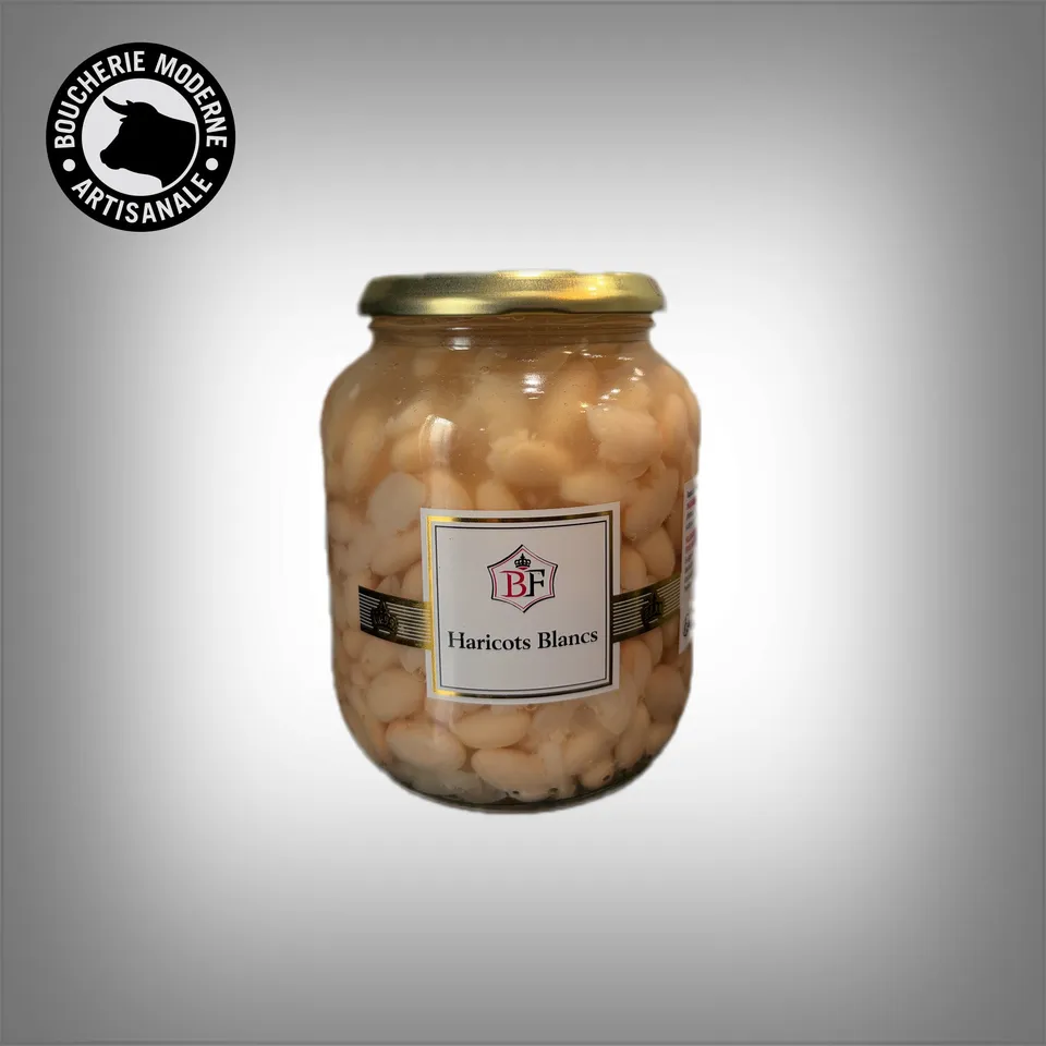 Boucherie Moderne Épicerie Haricots blancs grand 660g fondant