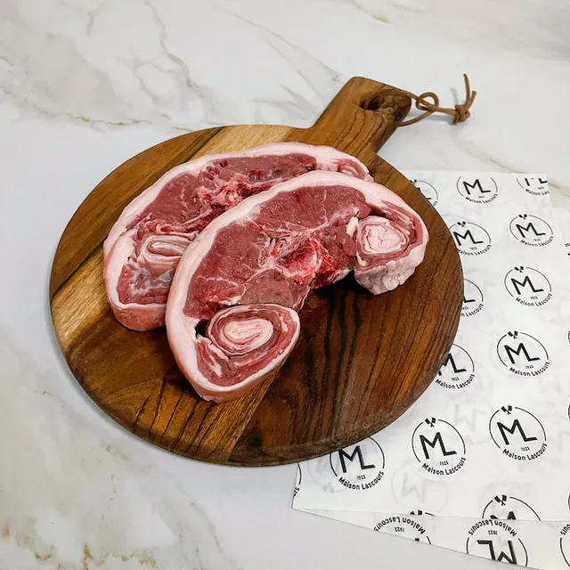 Maison Lascours Agneau Côte Double Prés Salés 2x200g