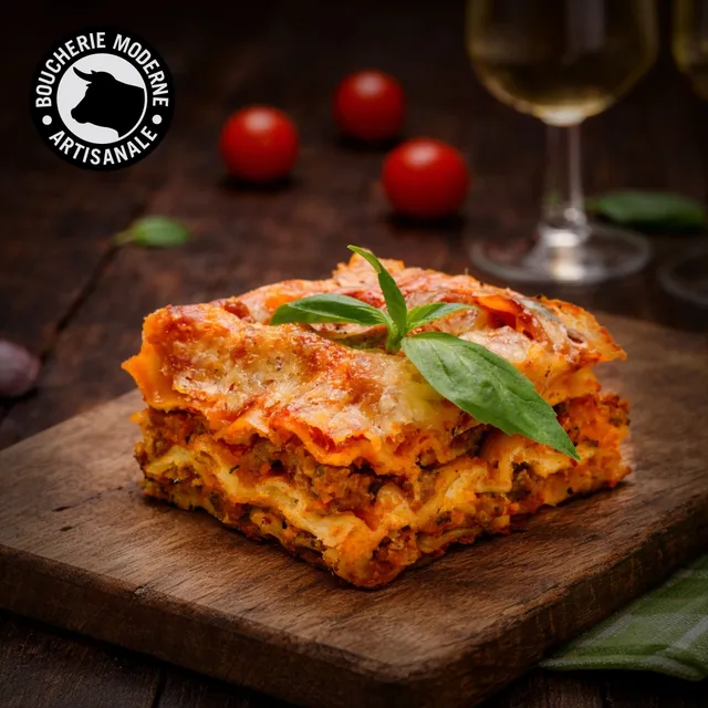 Boucherie Moderne Épicerie lasagnes bolognaise 750g gratinées