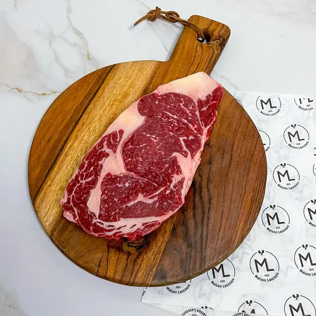 Maison Lascours Entrecôte de Bœuf Angus viande 500g maturée 28 jours